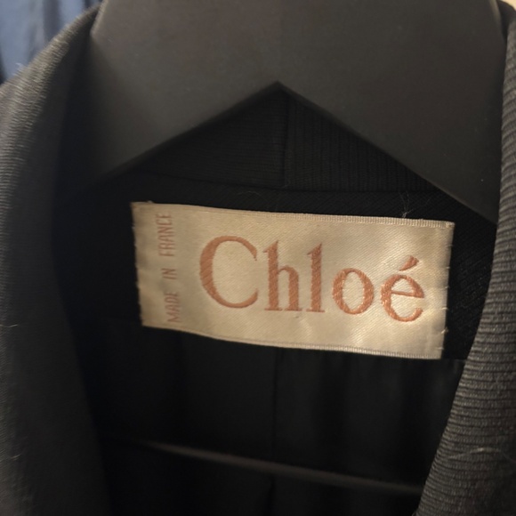 Chloe wool blazer coat black - Picture 2 of 4
